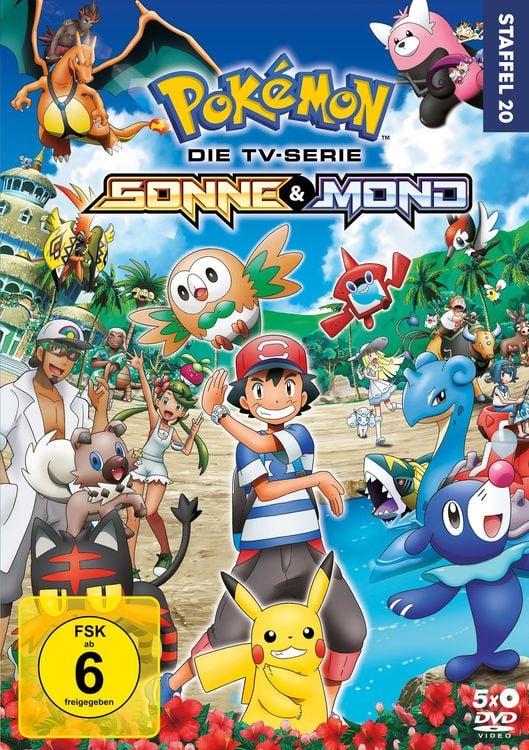 Produktbild: Pokémon - Die TV-Serie: Sonne und Mond - Staffel 20 [5 DVDs]