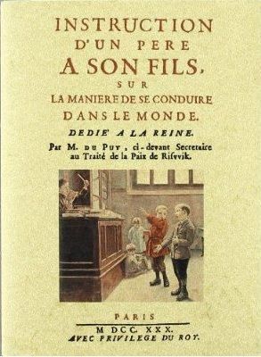 Produktbild: Instruction d'un p&egrave;re &agrave; son fils sur la mani&egrave;re de se conduire