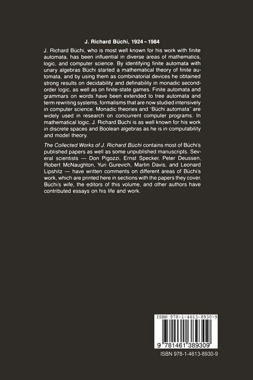 Produktbild: The Collected Works of J. Richard B&uuml;chi