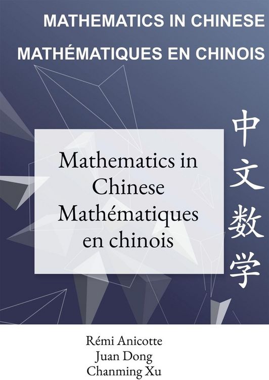 Produktbild: Mathematics in chinese