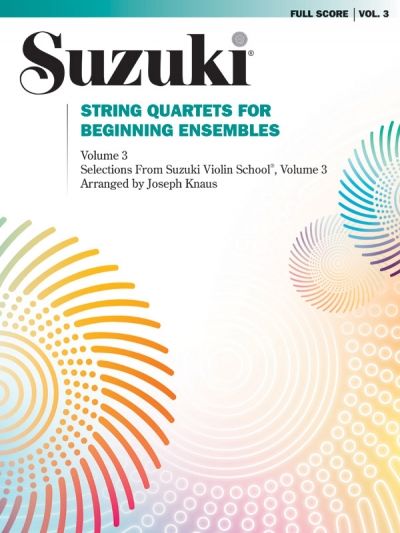 Produktbild: String Quartets for Beginning Ensembles, Volume 3