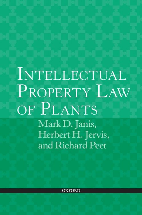 Produktbild: Intellectual Property Law of Plants