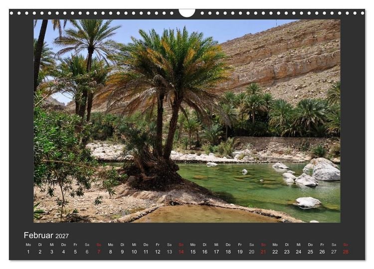 Produktbild: Zauber des Oman (Wandkalender 2027 DIN A3 quer), CALVENDO Monatskalender