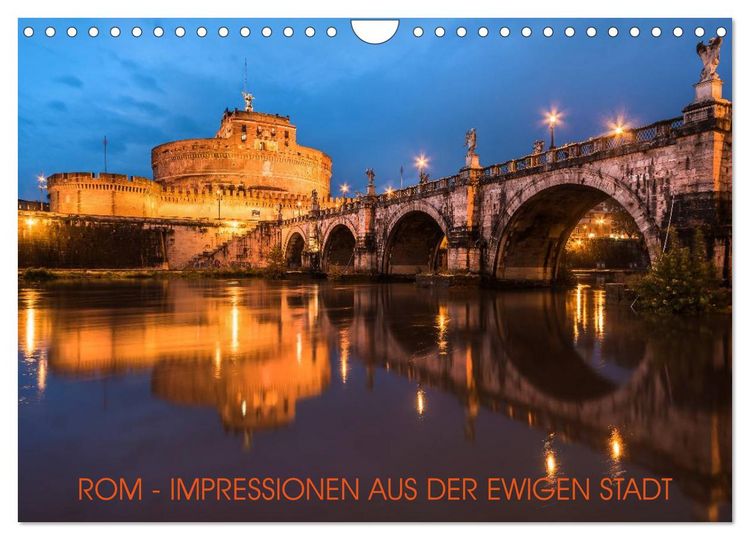 Produktbild: Rom - Impressionen aus der ewigen Stadt (Wandkalender 2026 DIN A4 quer), CALVENDO Monatskalender