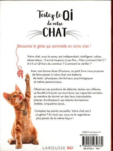 Produktbild: Testez le QI de votre chat