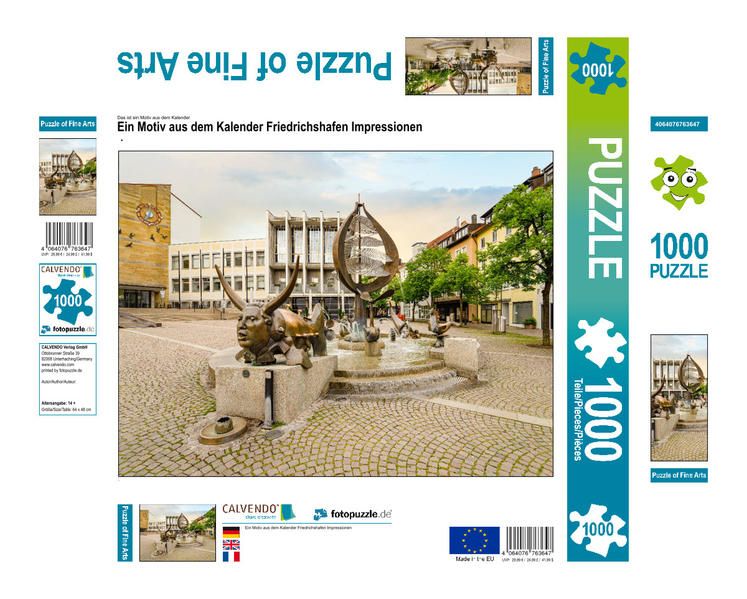 Produktbild: CALVENDO Puzzle Ein Motiv aus dem Kalender Friedrichshafen Impressionen | 1000 Teile Lege-Gr&ouml;&szlig;e 64x48cm Foto-Puzzle f&uuml;r gl&uuml;ckliche Stunden