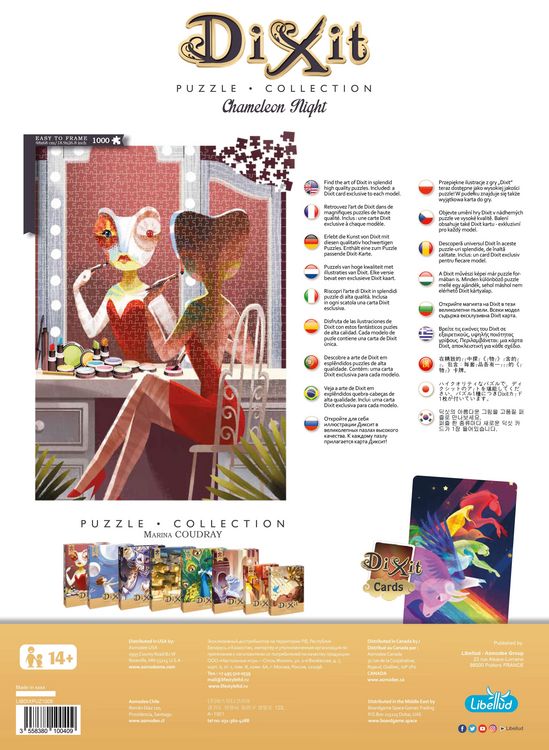 Produktbild: Dixit Puzzle-Collection Chameleon Night