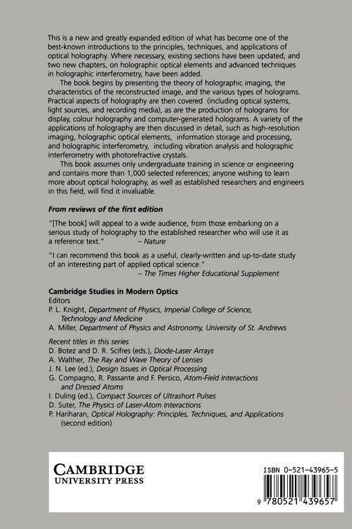 Produktbild: Optical Holography