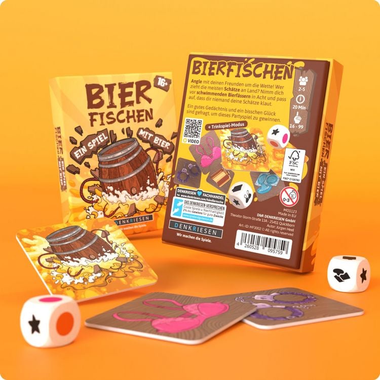 Produktbild: DENKRIESEN - Bierfischen - "Ein Spiel mit Bier"