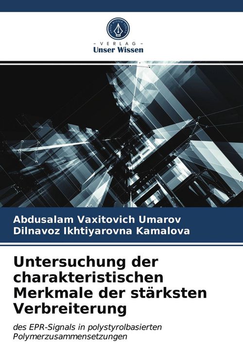 Produktbild: Untersuchung der charakteristischen Merkmale der st&auml;rksten Verbreiterung