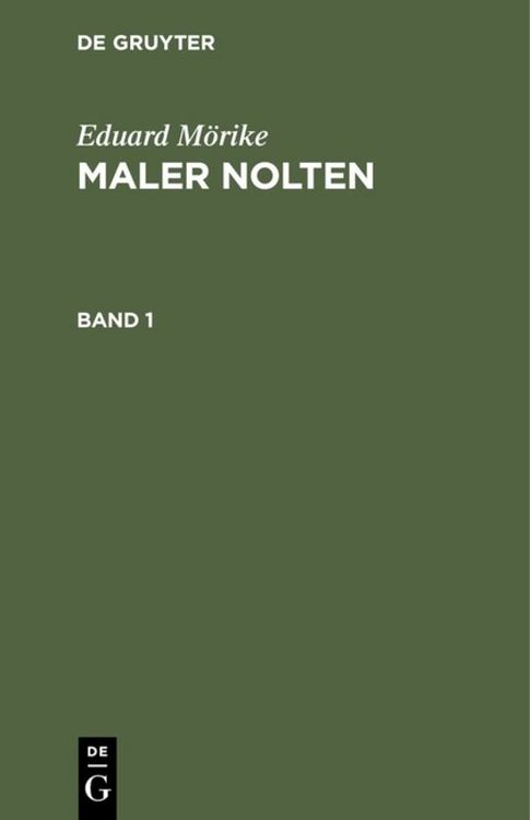 Produktbild: Maler Nolten. Band 1