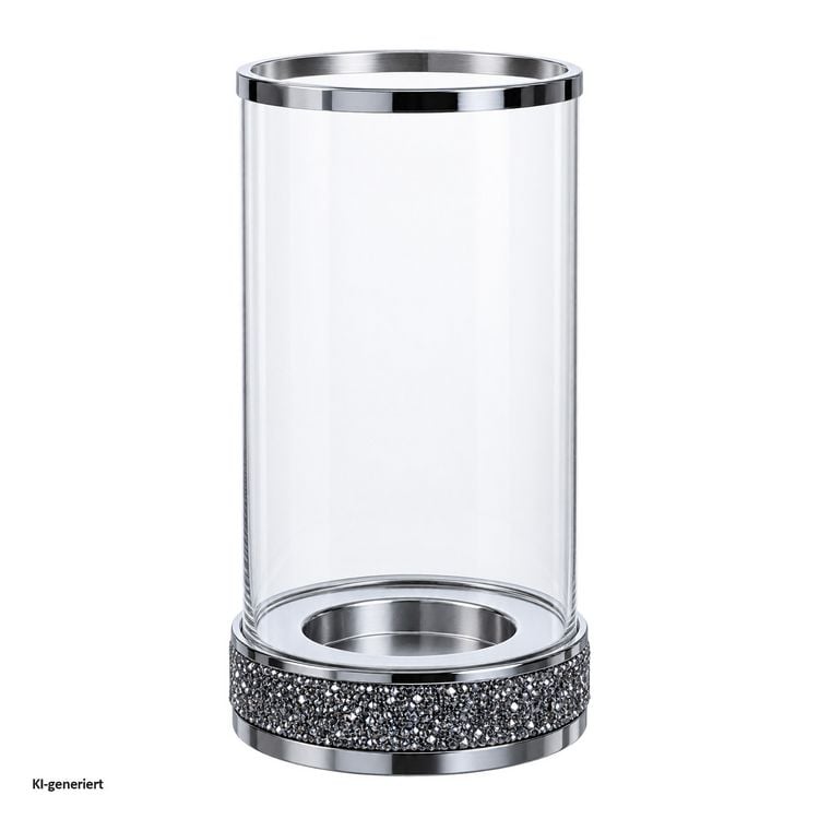 Produktbild: HTI-Living Kerzenhalter Zylinder mit Diamanteffekt Kerzenhalter Zylinder mit Diamanteffekt