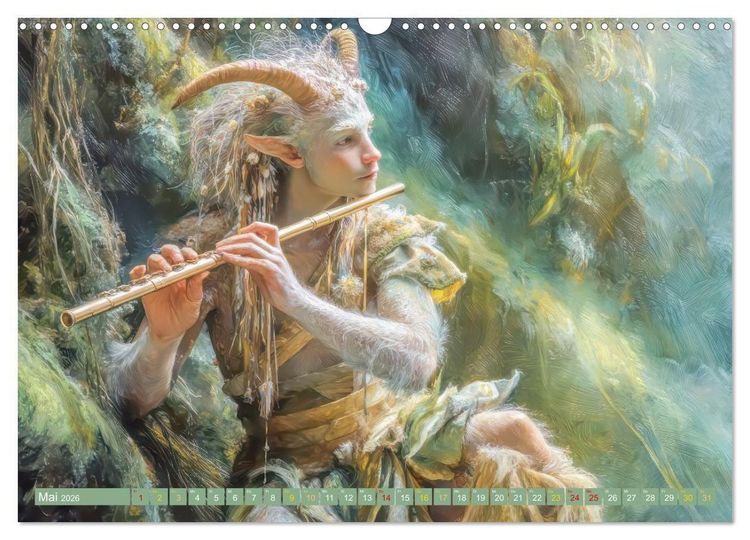 Produktbild: Imaginative Werke - Wunderbar m&auml;rchenhaft (Wandkalender 2026 DIN A3 quer), CALVENDO Monatskalender