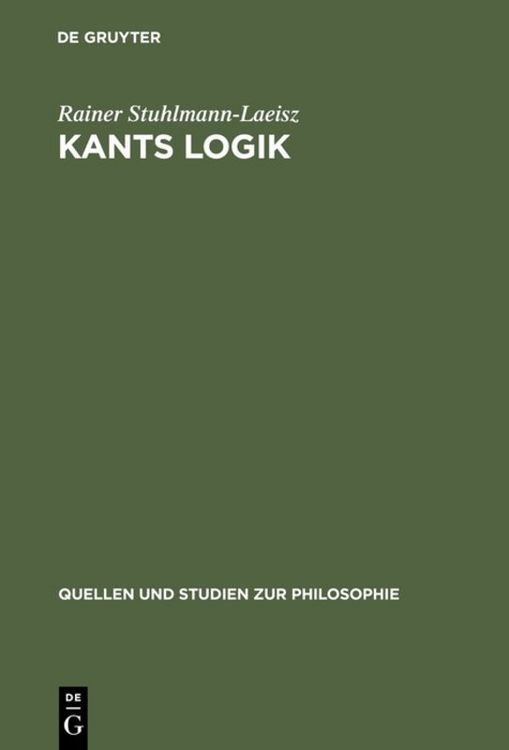 Produktbild: Kants Logik