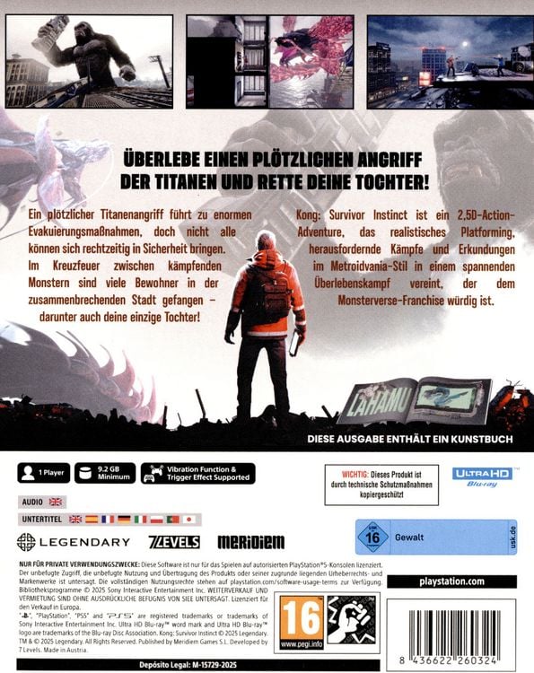 Produktbild: KONG: Survivor Instinct (Titans Edition)