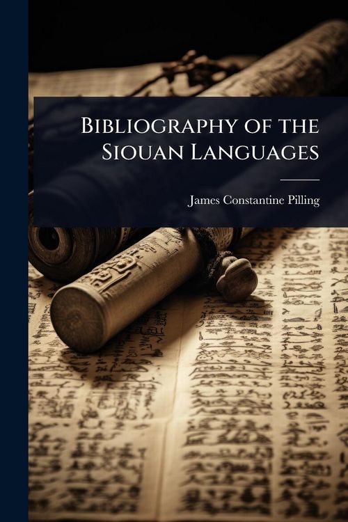 Produktbild: Bibliography of the Siouan Languages