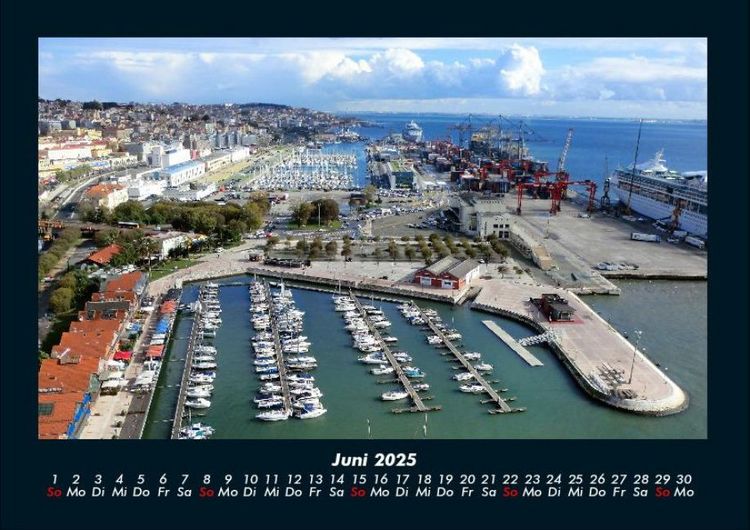 Produktbild: Boote 2025 Fotokalender DIN A4