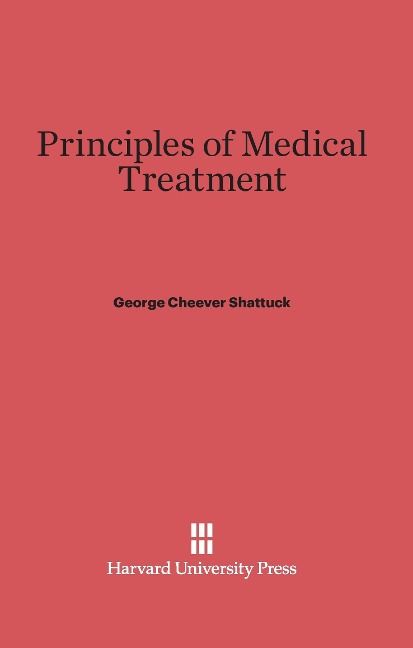 Produktbild: Principles of Medical Treatment