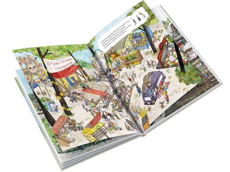 Produktbild: Das Wimmelbuch der Heidehasen
