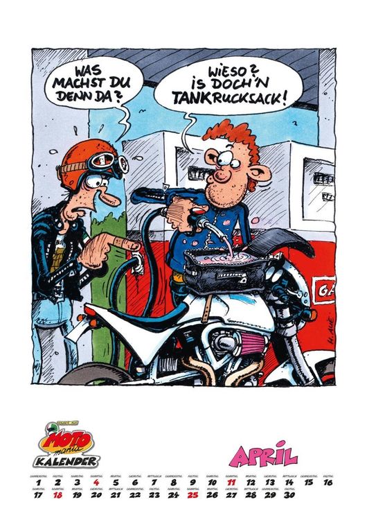 Produktbild: MOTOmania Kalender 2027: Monatskalender im Gro&szlig;format