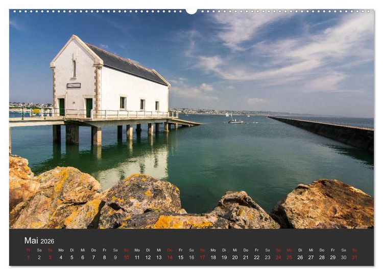 Produktbild: Bretagne - Cap Sizun (hochwertiger Premium Wandkalender 2026 DIN A2 quer), Kunstdruck in Hochglanz