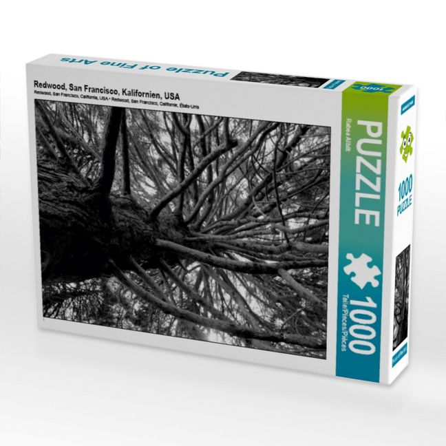 Produktbild: CALVENDO Puzzle Redwood, San Francisco, Kalifornien, USA | 1000 Teile Lege-Gr&ouml;&szlig;e 64x48cm Foto-Puzzle f&uuml;r gl&uuml;ckliche Stunden