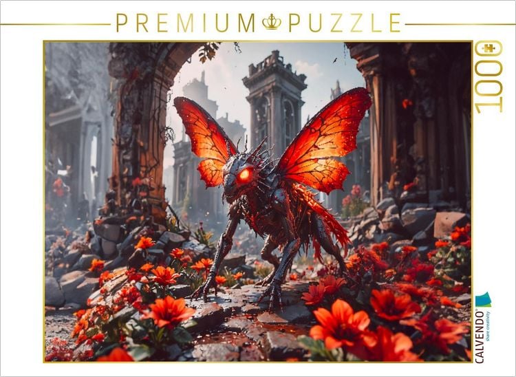 Produktbild: CALVENDO Puzzle Ein riesiger mutierter Schmetterling | 1000 Teile Lege-Gr&ouml;&szlig;e 64x48cm Foto-Puzzle f&uuml;r gl&uuml;ckliche Stunden