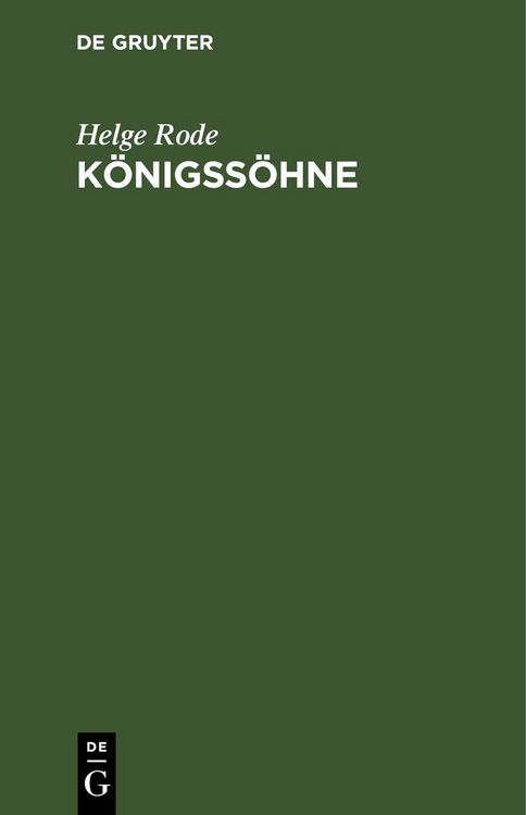 Produktbild: K&ouml;nigss&ouml;hne