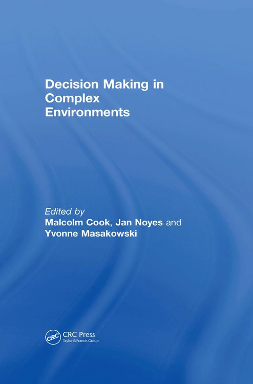 Produktbild: Decision Making in Complex Environments