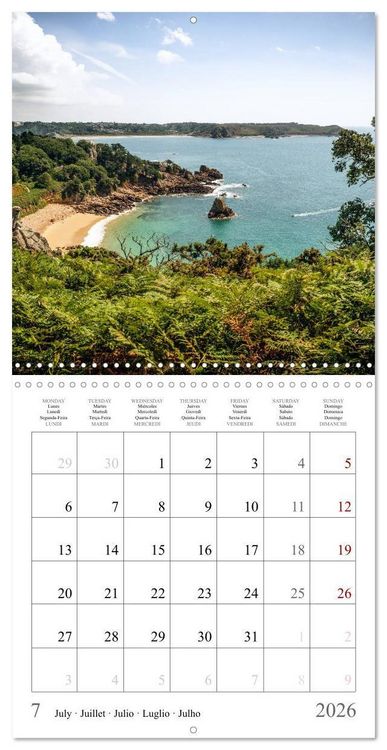 Produktbild: Europe's finest travel spots - Island Edition (Wall Calendar 2026 12 &times; 12 Inch) CALVENDO 12 Month Wall Calendar