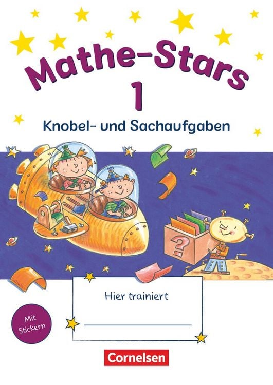 Produktbild: Mathe-Stars - Knobel- und Sachaufgaben - 1. Schuljahr