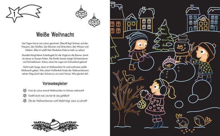 Produktbild: Das gro&szlig;e Adventskalender Kritzel-Kratzel Buch