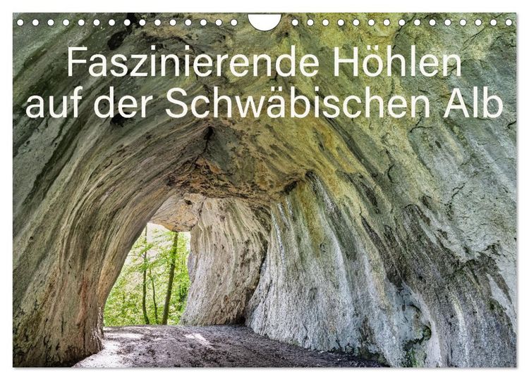 Produktbild: Faszinierende H&ouml;hlen auf der Schw&auml;bischen Alb (Wandkalender 2026 DIN A4 quer), CALVENDO Monatskalender