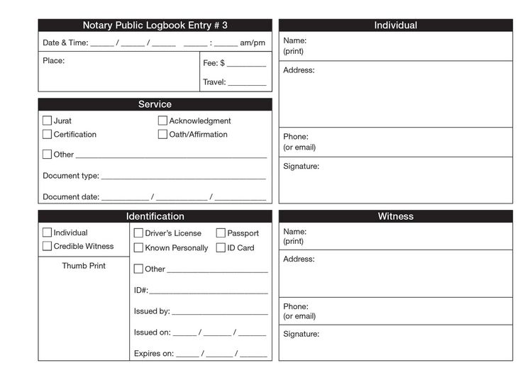 Produktbild: The One-Per-Page Notary Public Logbook