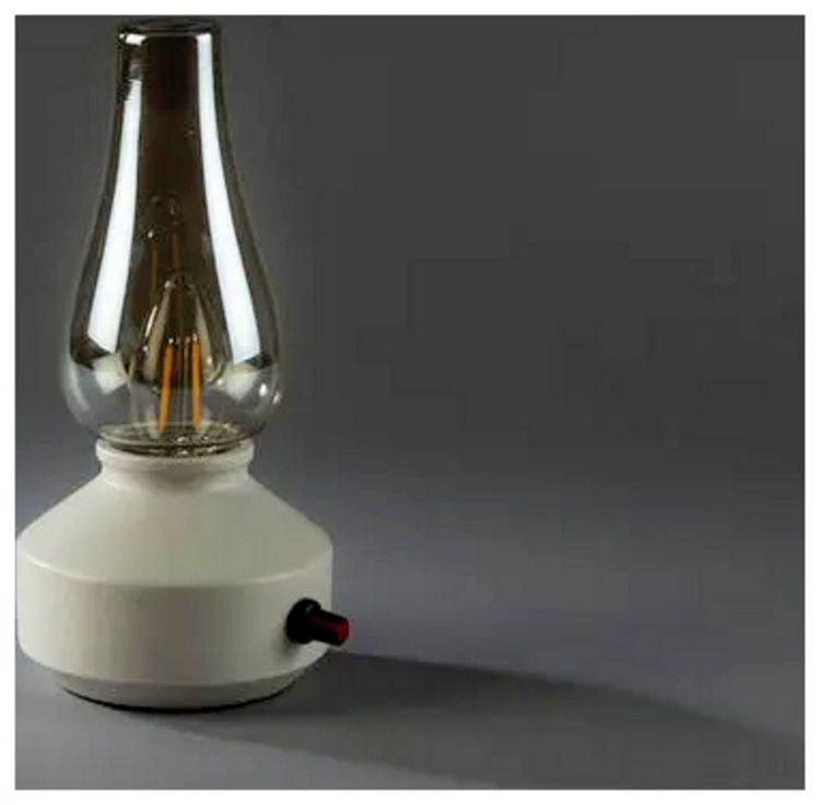 Produktbild: Konstsmide 4130-205 Akku-Tischlampe Warmwei&szlig; Wei&szlig;