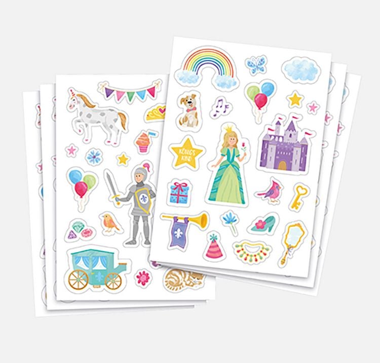 Produktbild: Brunnen Sticker-Set Prinzessin