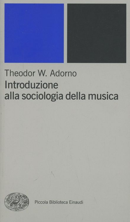 Produktbild: Introduzione alla sociologia della musica