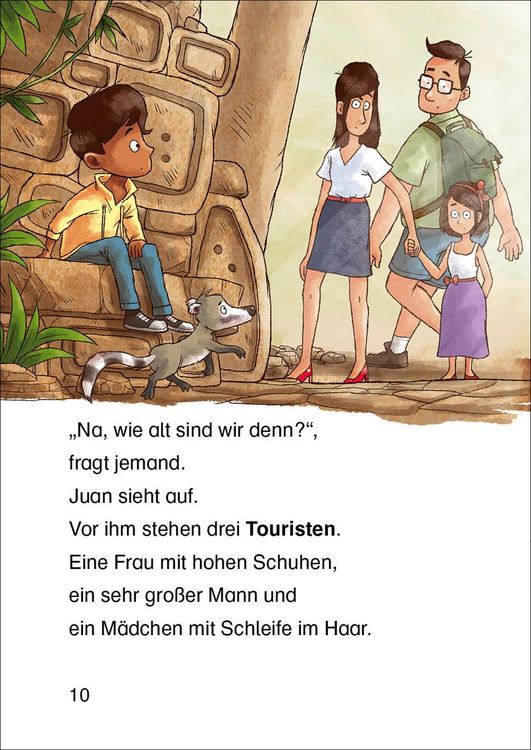 Produktbild: Lesel&ouml;wen 2. Klasse - Abenteuer im Maya-Tempel