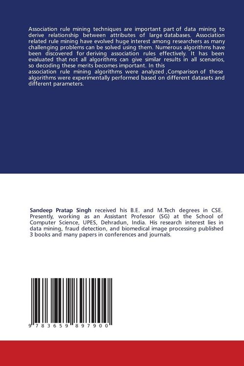 Produktbild: Performance Analysis of Association Rule Mining Algorithms