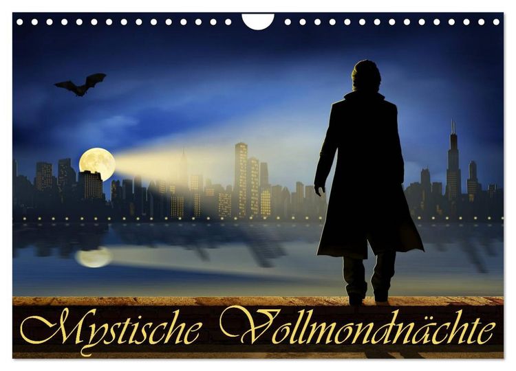 Produktbild: Mystische Vollmondn&auml;chte (Wandkalender 2026 DIN A4 quer), CALVENDO Monatskalender