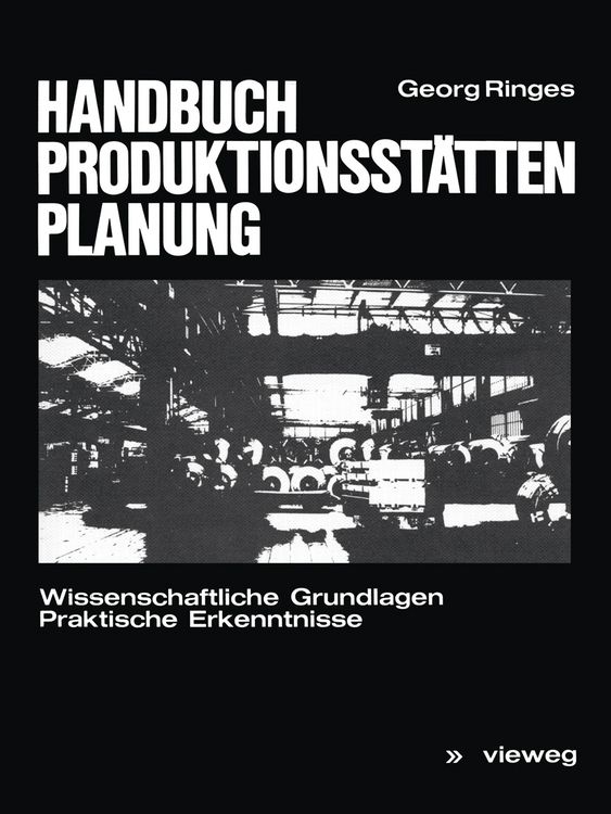 Produktbild: Handbuch Produktionsst&auml;ttenplanung
