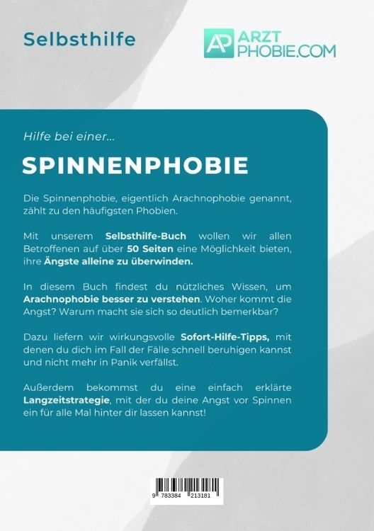 Produktbild: Angst vor Spinnen