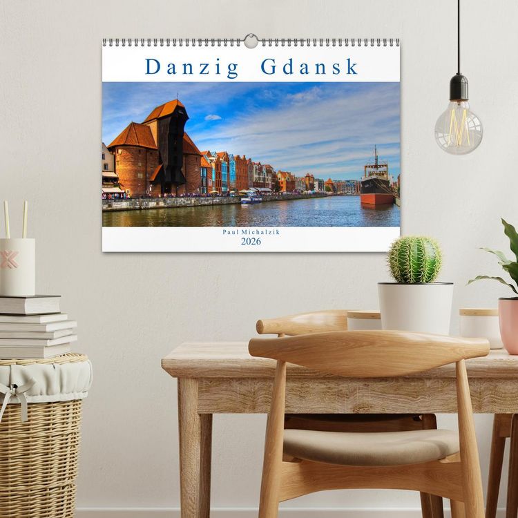 Produktbild: Danzig Gdansk (Wandkalender 2026 DIN A3 quer), CALVENDO Monatskalender