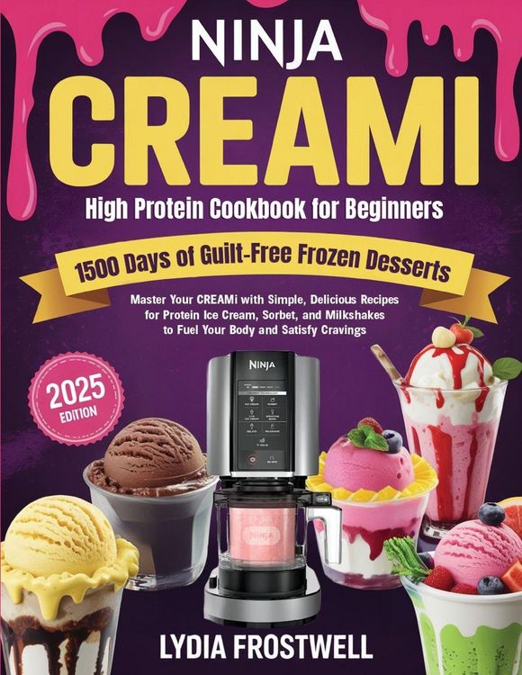 Produktbild: Ninja CREAMi High Protein Cookbook for Beginners