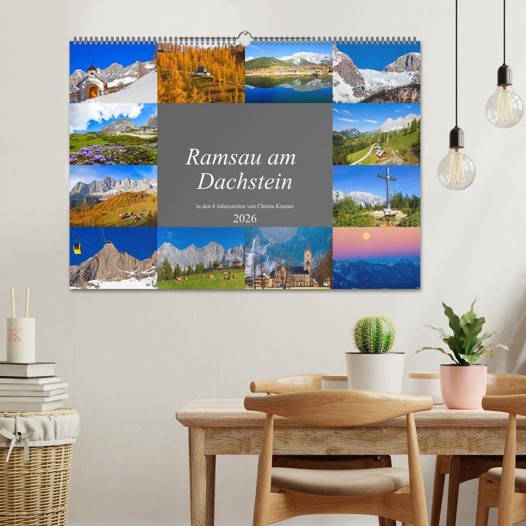 Produktbild: Ramsau am Dachstein (Wandkalender 2026 DIN A2 quer), CALVENDO Monatskalender