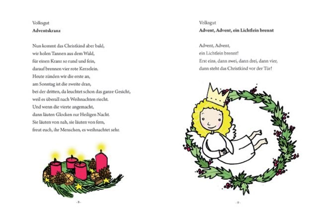 Produktbild: Das gro&szlig;e kleine Buch: Weihnachtsgedichte f&uuml;r Kinder