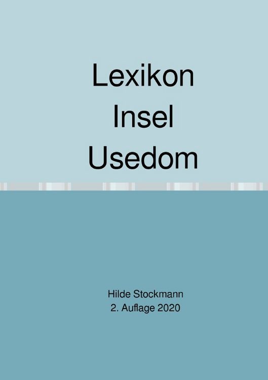 Produktbild: Lexikon Insel Usedom