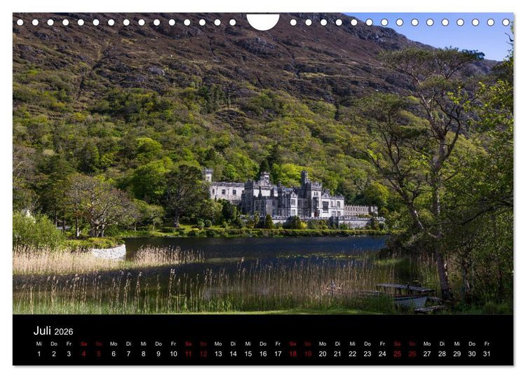 Produktbild: Irlands Landschaften (Wandkalender 2026 DIN A4 quer), CALVENDO Monatskalender