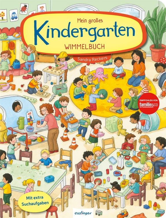 Produktbild: Mein gro&szlig;es Kindergarten-Wimmelbuch