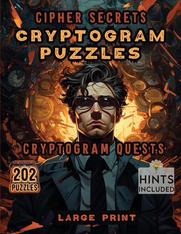 Produktbild: Cipher Secrets Cryptogram Puzzles